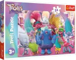 Pusle Trefl Trolls 14359T, 40 cm x 60 cm, 24 tk, mitmev&auml;rviline