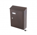 Postkast Haushalt PD900, vask, 29 cm x 10 cm x 38.5 cm