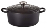 Malmpott Le Creuset, 26 cm, 5.3 l, must v.