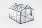 Kasvuhoone Gampre Sanus Glass L-7, karastatud klaas, 2.90 x 2.20 m