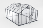 Kasvuhoone Gampre Sanus Glass XL-10, karastatud klaas, 3.60 x 2.90 m