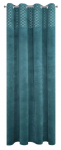 &Ouml;&ouml;kardin ZKCD-04, t&uuml;rkiissinine, 140 cm x 250 cm