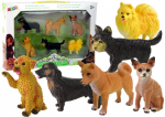 Kujukeste komplekt Lean Toys Retrievers, 6 tk, mitmev&auml;rviline