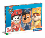 Pusle Clementoni Paw Patrol 25780, 33.5 cm x 48.5 cm, 104 tk, mitmev&auml;rviline
