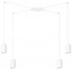 Valgusti rippuv Emibig Traker 525/4, GU10, 4 x 10 W, valge v.