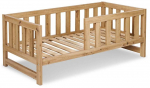 Lastevoodi Klups Amelia, tamm v., 80 x 160 cm, ilma voodipesukastita, ilma madratsita