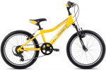 Laste jalgratas, laste Romet Rambler 20 Kid 2, kollane v., 10'', 20"