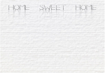 Fototapeet Artgeist Home, Sweet Home - Wall, 70 cm x 100 cm