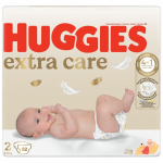 M&auml;hkmed Huggies Extra Care, 2 suurus, 3 - 6 kg, 82 tk