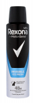 Meeste deodorant Rexona Invisible Ice Fresh, 150 ml
