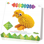 Paberkujukeste valmistamise komplekt, tibu Creagami Origami S, kollane