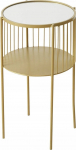 Kohvilaud Boltze Lobo, kuldne v., 33 cm x 33 cm x 55.5 cm