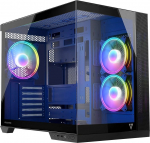 Arvuti korpus Modecom Volcano Panorama APEX ARGB, must v.