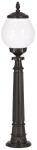 Vabalt seisev v&auml;lisvalgusti Opviq BSU-68194-BSY-BOP, 60W, E27, IP65, must v., 25 cm x 95 cm