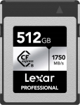 M&auml;lukaart Lexar Professional LCXEXSL512G-RNENG, 512 GB, 1750 Mb/s - 1300 Mb/s