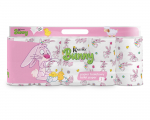 Tualettpaber Kartika Bunny 200l,10vnt, 3 kiht, 10 tk
