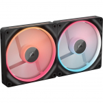 &Otilde;hkjahuti korpusele Corsair iCUE LINK LX140-R RGB PWM Reverse 2-Pack, 140 mm x 140 mm