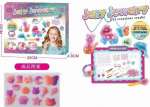 Ehete valmistamise komplekt Lisciani Jelly Animals, oranž v./violetne v.