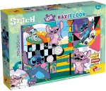 Pusle Lisciani Disney Stitch, 50 cm x 70 cm, 108 tk, mitmev&auml;rviline