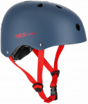 Rulluisutaja kiiver Nils Extreme MTW001-1, L (58-61cm), punane v./hall v.