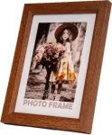 Fotoraam Fandy Bevel, 53 cm x 43 cm, tumepruun v.