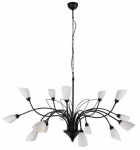 Valgusti rippuv Spot-Light Gloriosa, G9, 15 x 6 W, must v.