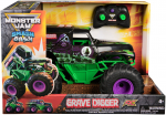 Rc auto Spin Master Monster Jam Smash & Bash Grave Digger, 1:15, roheline v.