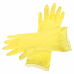 Kindad kummist 00995, kollane, L