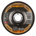 Nurklihvija l&otilde;ikeketas Rhodius FTK26, 125 mm x 2 mm x 22.23 mm