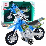 M&auml;ngumootorratas Lean Toys Off Road Autobike, sinine v.