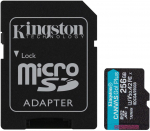 M&auml;lukaart Kingston Canvas Go! SDCG4/256GB, 256 GB, 200 Mb/s