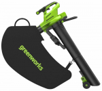 Aku lehepuhur ja kollektor Greenworks BL48L01-01, ilma akuta