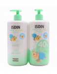 Kehahoolduskomplekt, naha puhastamiseks, lastele Isdin Baby Naturals, 750 ml, 2 tk