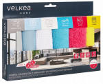 Lapp, universaalne Velkea Soft Fibre, mitmev&auml;rviline, mikrokiud, 6 tk
