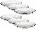 Taldrikute komplekt magustoidu Hermia PB-10489, &Oslash; 15 cm, l&auml;bipaistev v.