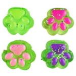 Sensoorne pigistatav m&auml;nguasi Squishy Cat Paw Clear, (v&auml;rv/disain valitakse juhuslikult)