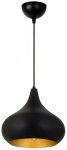 Valgusti lagi Opviq 241751 780SGN4723, E27, 1 x 40 W, must v. / must v., 23 x 23 cm