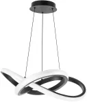 Valgusti lagi Candellux Lighting Weave 31-54111, LED, 3000 - 6000 &deg;K, 1 x 28 W, valge v. / must v.