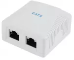 &Uuml;hendus Gembird NCAC-2F6-01 CAT6 FTP, 60 x 60 mm, valge v.