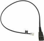 Juhe Jabra QD, RJ-10 male, 0.5 m