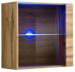 Vitriinkapp ASM Switch WW 3, tamm v., 60 cm x 30 cm x 60 cm