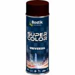 Aerosoolv&auml;rv Bostik Super Color Universal, tavaline, tumepruun, 0.4 l
