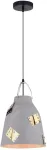 Valgusti rippuv Candellux Patch 31-43269, E27, 1 x 60 W, kuldne v./hall v. / must v., 25 x 27 cm