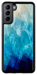 Telefoni &uuml;mbris iKins, Samsung Galaxy S21 Plus, sinine/must