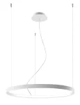 Valgusti rippuv Sollux Chandelier Rio 78 5903282798663, LED, 3000 &deg;K, 1 x 50 W, valge v. / valge v.