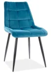 S&ouml;&ouml;gitoa tool Chic Velvet, t&uuml;rkiissinine v., 50 cm x 43 cm x 88 cm