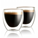 Topeltklaasiga klaaside komplekt Zyle ZY8008DG, l&auml;bipaistev, 0.08 l