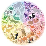 Pusle Ravensburger Animals 17172, 52 cm x 52 cm, 500 tk, mitmev&auml;rviline
