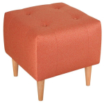 Tumba Hanah Home Tomp 209FLF1229, oranž v., 43 cm x 43 cm x 43 cm