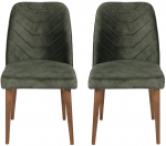 Toolide komplekt Kalune Design Dallas 565, p&auml;hklipuu v./tumeroheline v., 49 cm x 50 cm x 90 cm, 2 tk